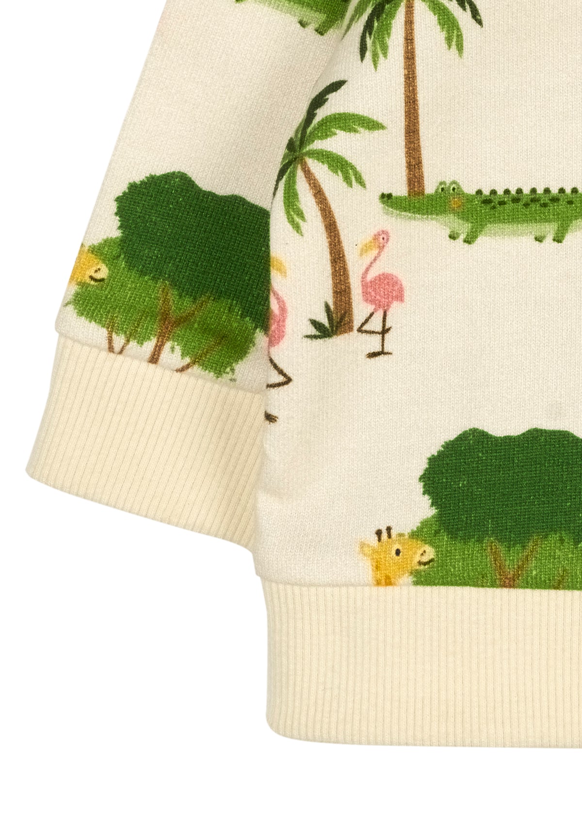 Sweatshirt - Antique White Jungle