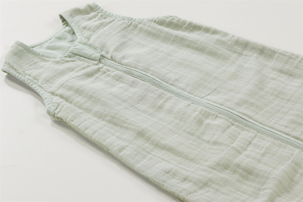 Mull-Schlafsack - Uni Grün