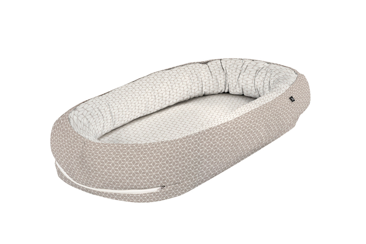 Schlummer-Nestchen - Graphic taupe