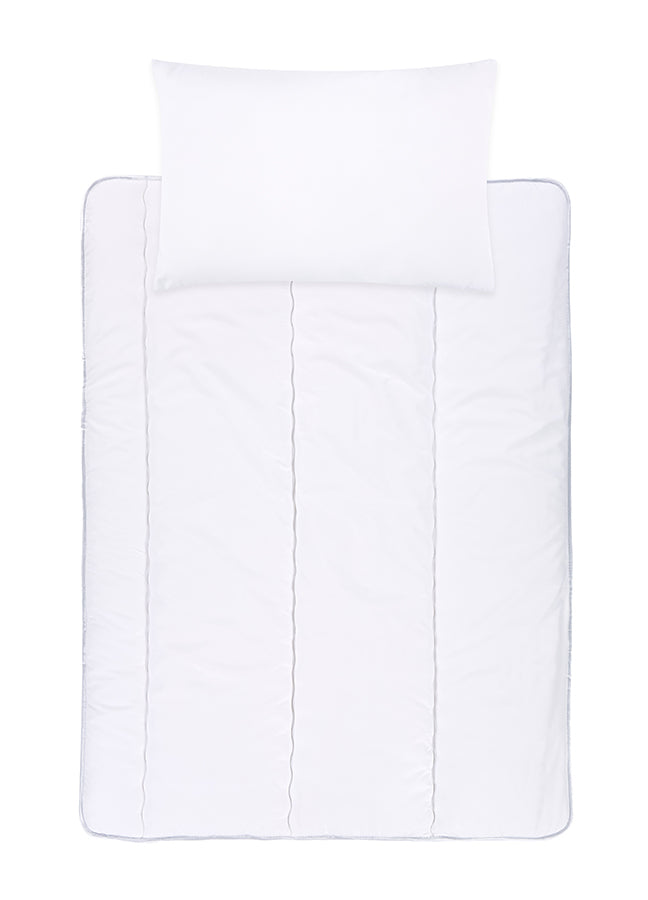 Mikrofaser-Steppbett-Set