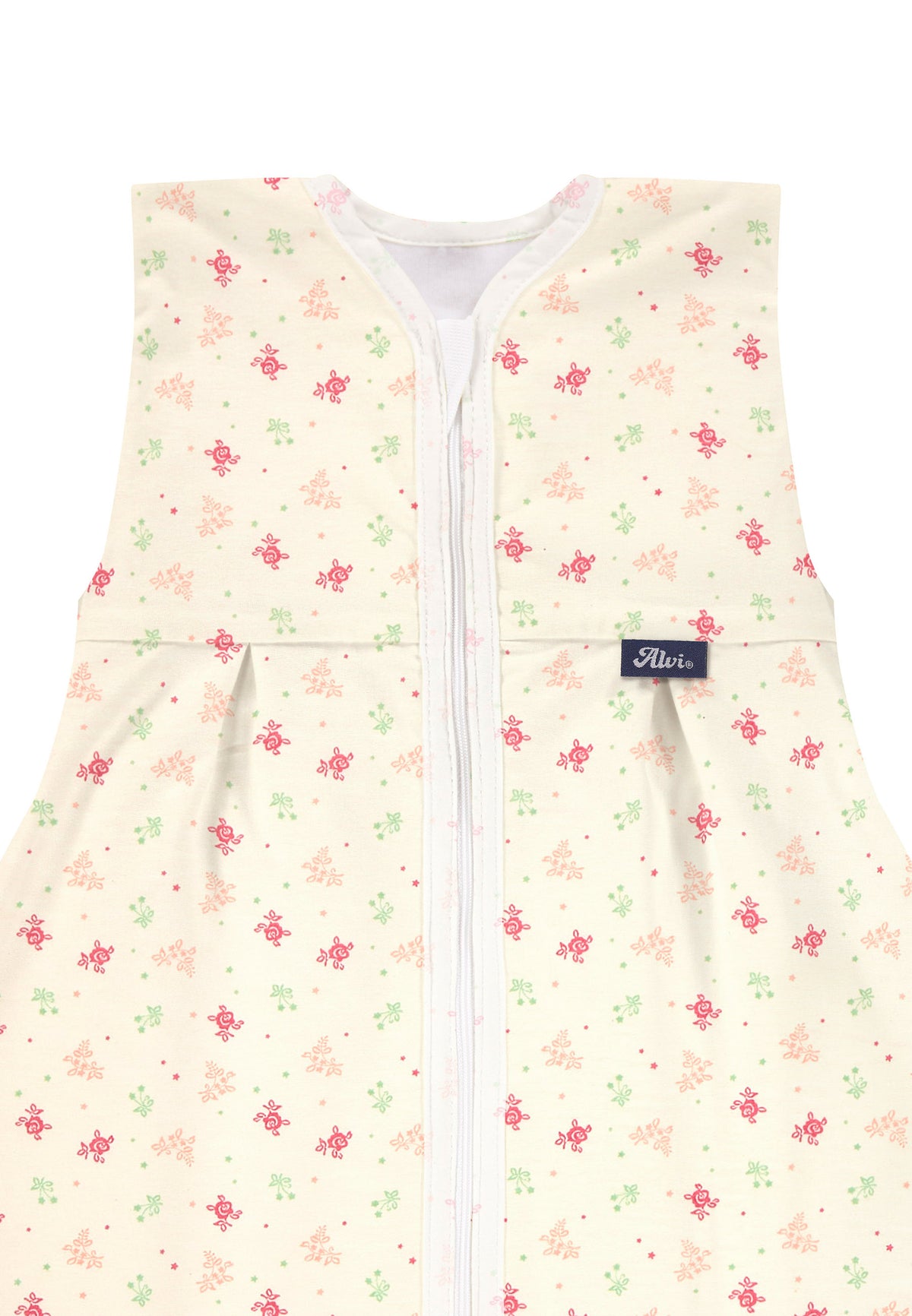 Kugelschlafsack Molton Sommer - Rose Garden