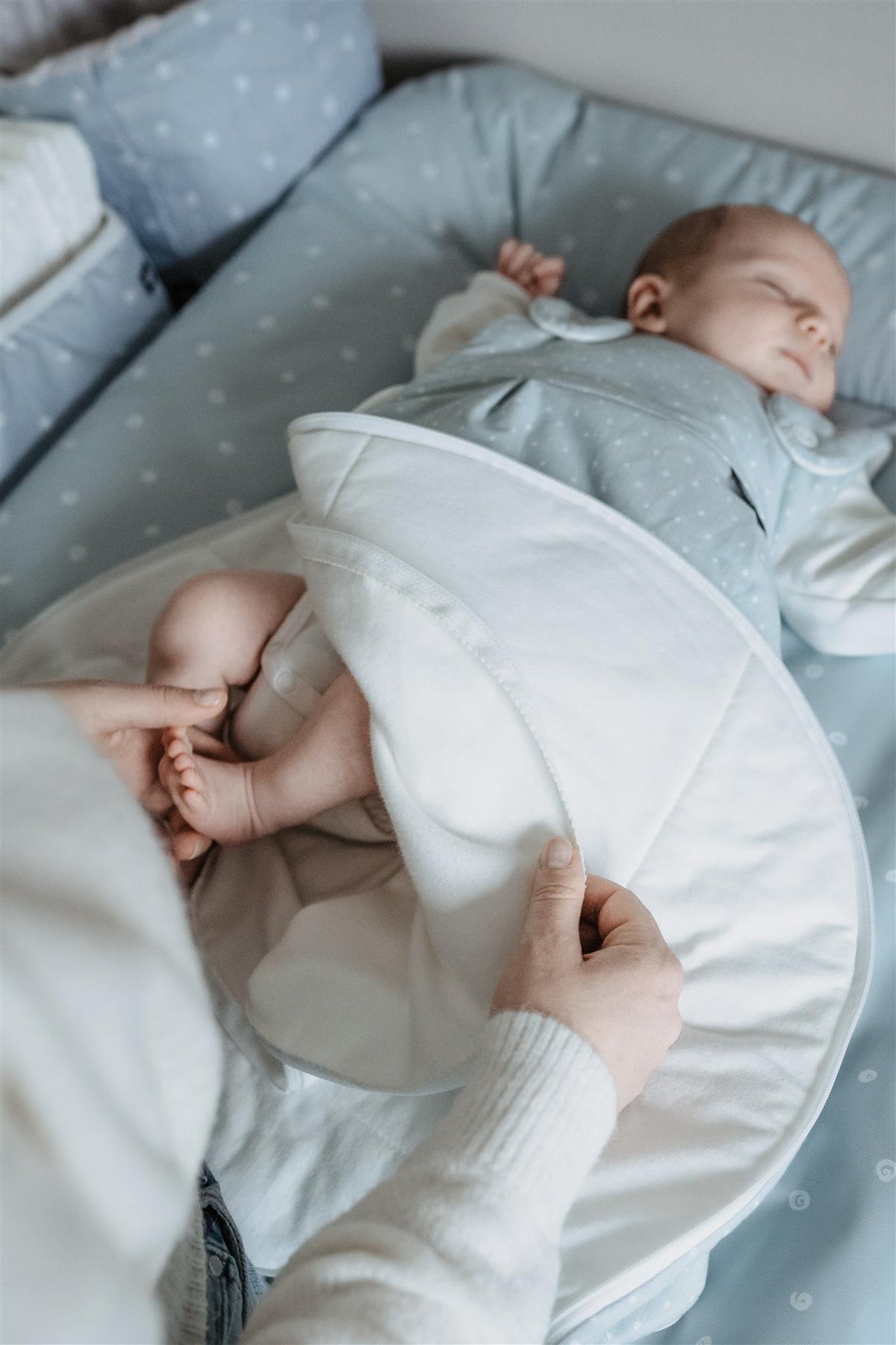 Baby-Mäxchen® Außensack - Schäfchen