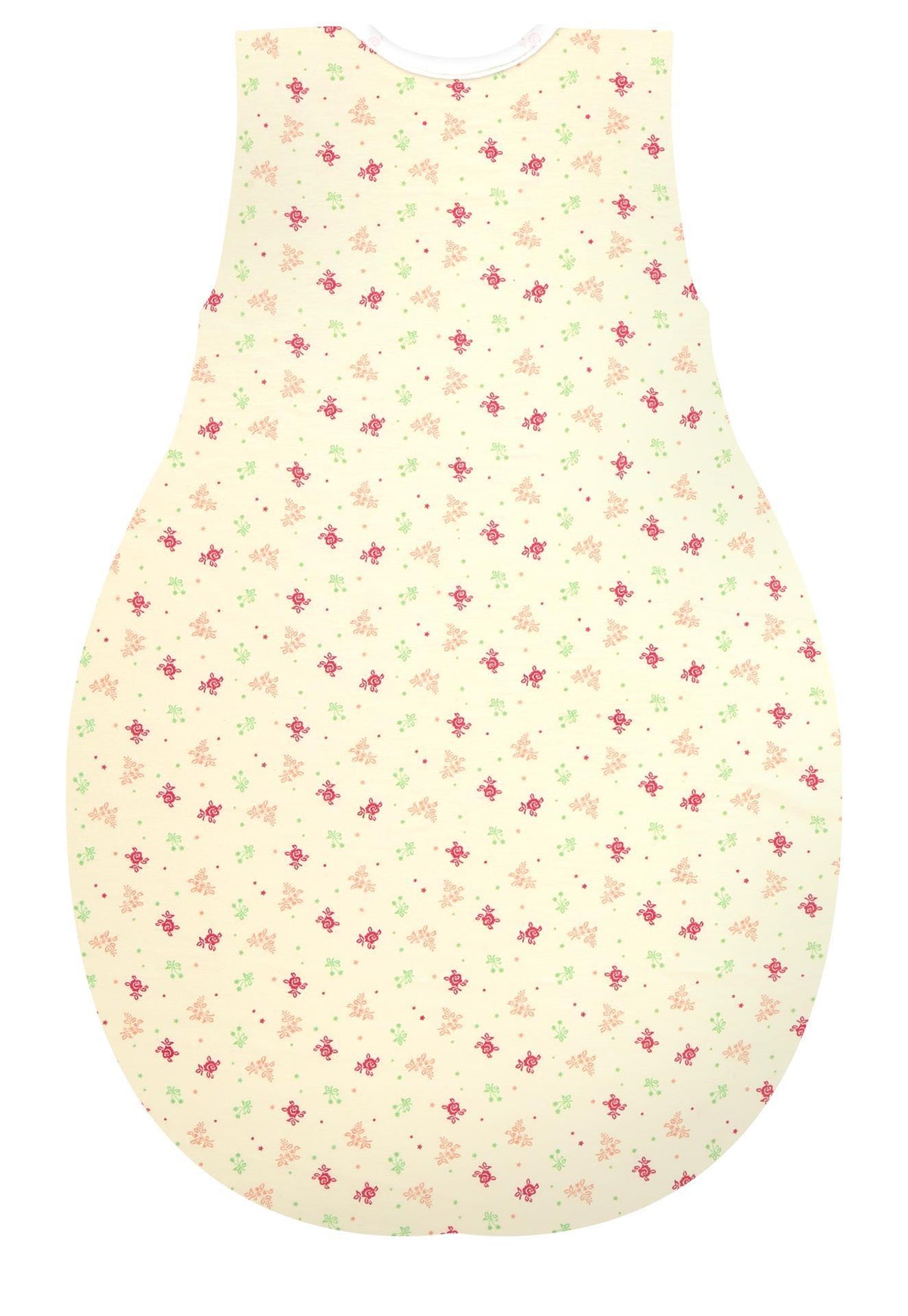 Kugelschlafsack Molton Sommer  - Rose Garden