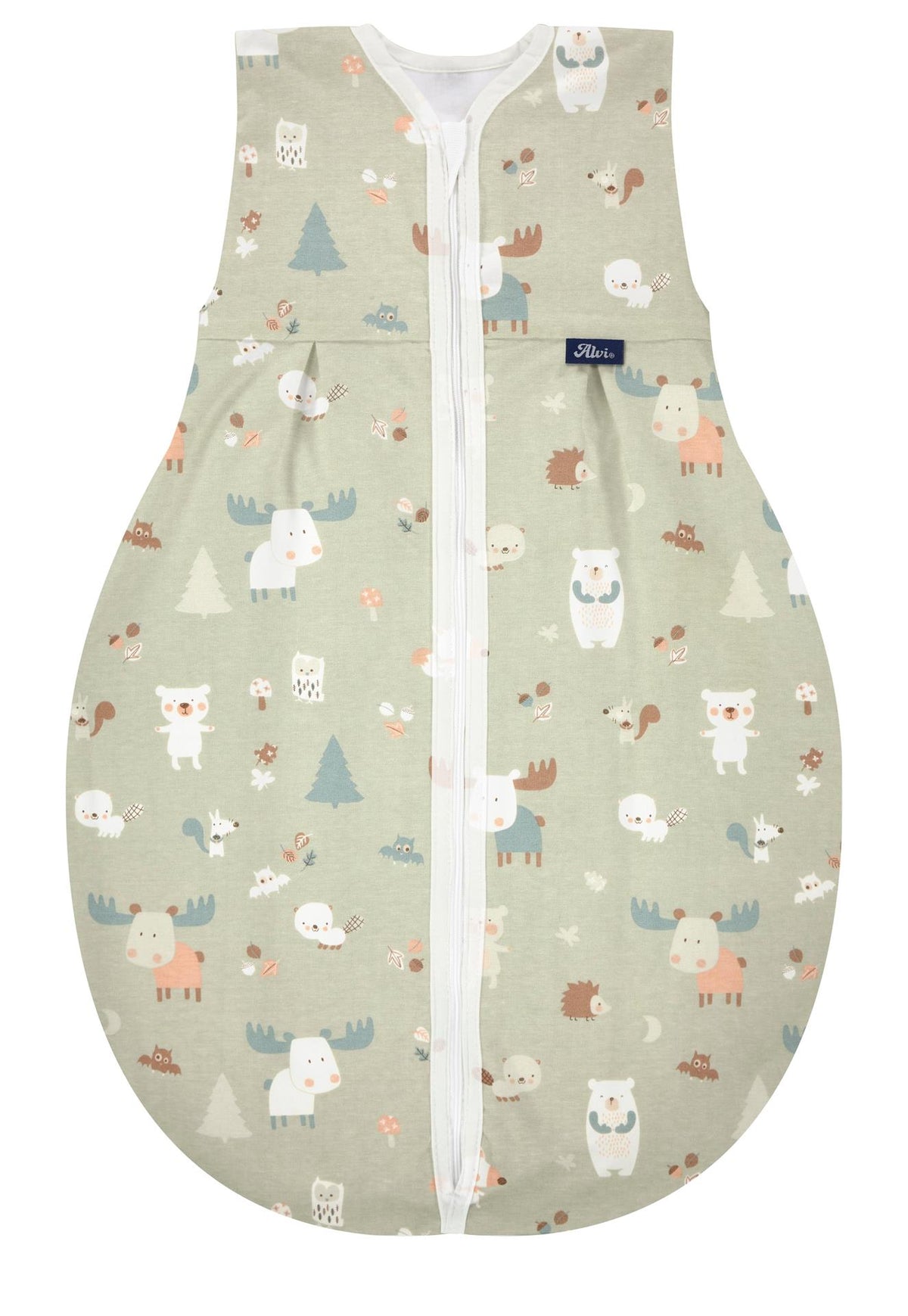 Kugelschlafsack Molton (Sommer) - Baby Forest
