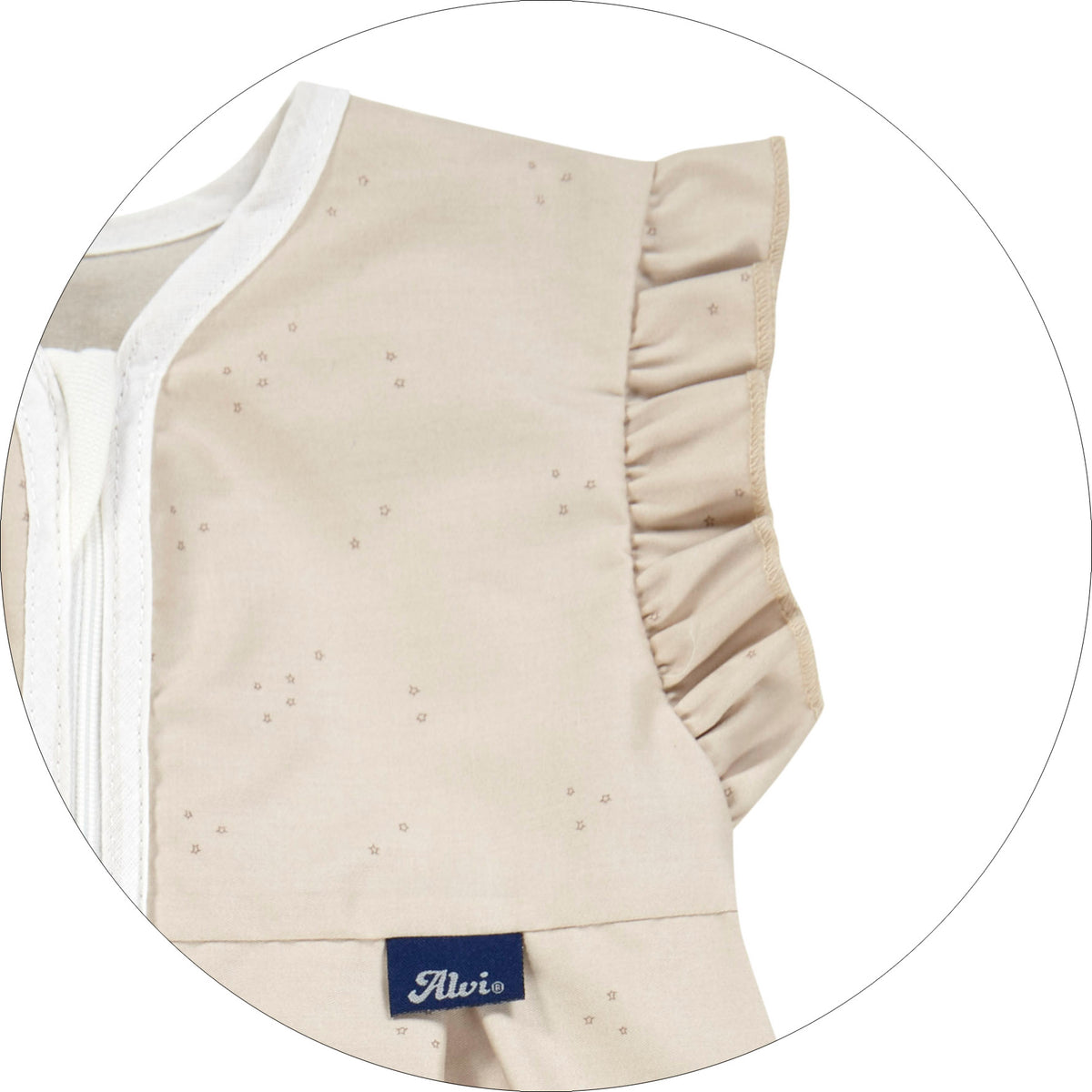 Kugelschlafsack Mäxchen Light  - Volant