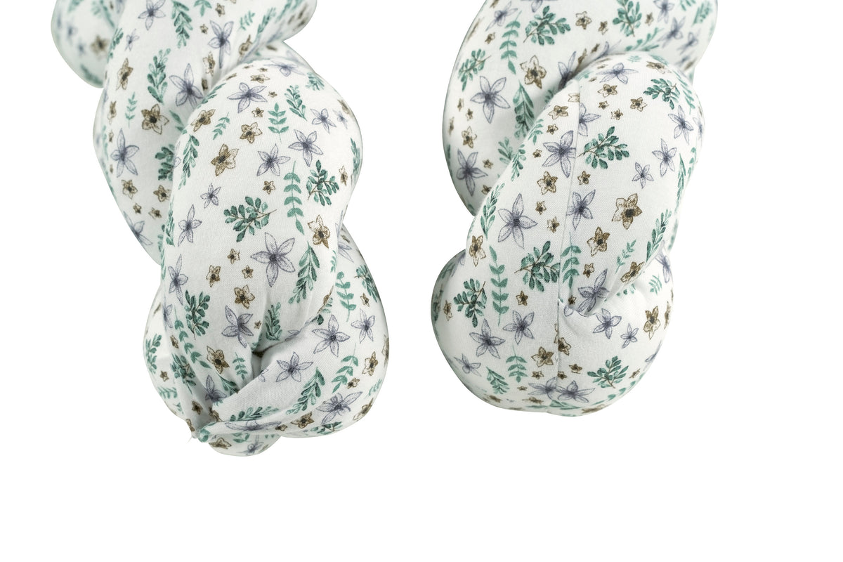 Schlummer-Lounge geflochten Jersey (BIO-Baumwolle) - Petit Fleurs