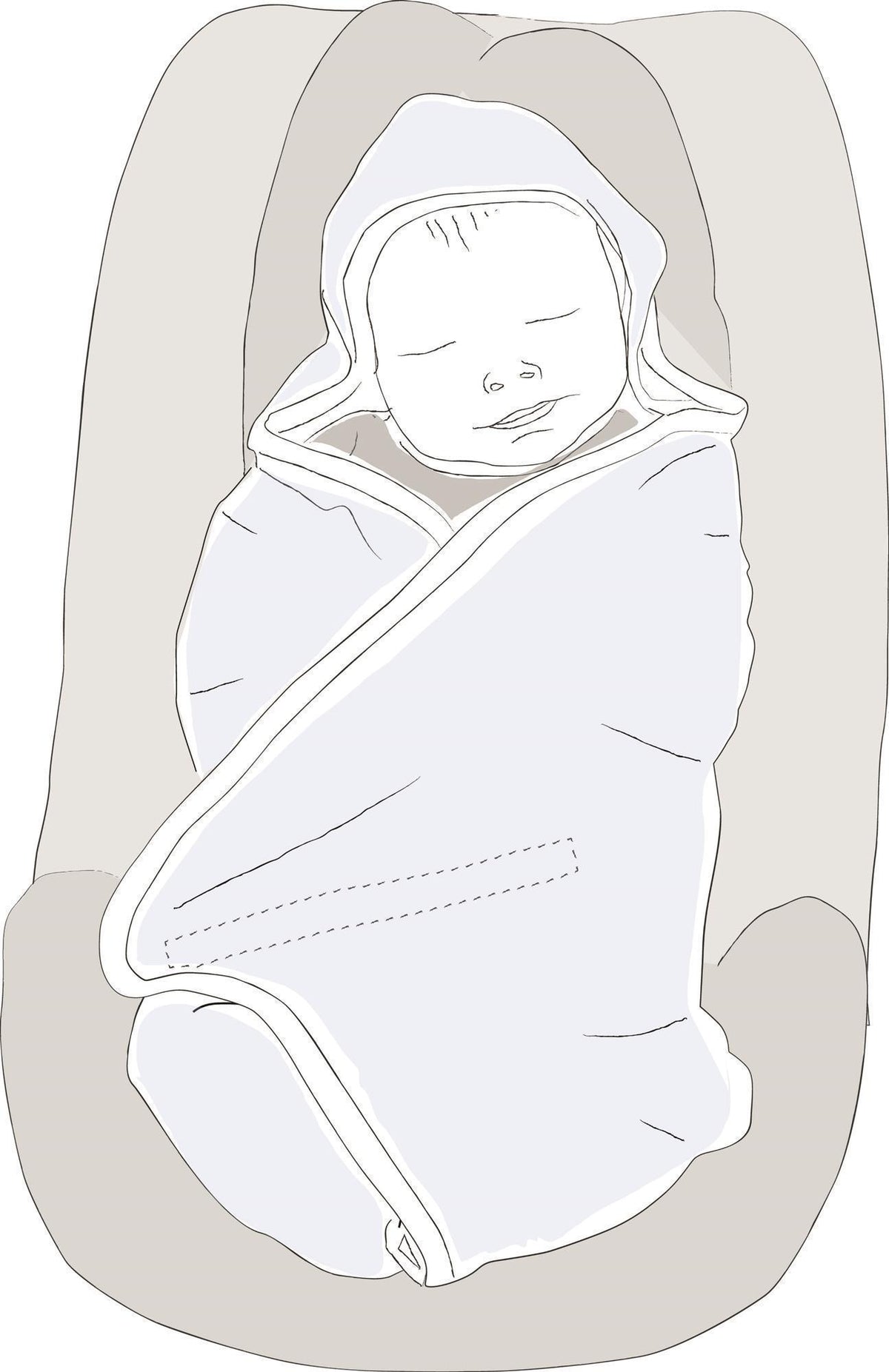 Reisedecke Jersey light - LaLeLu Greendream