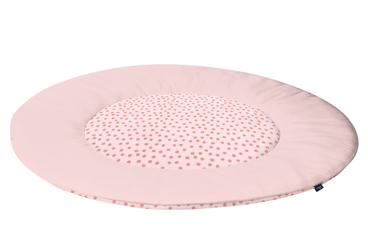 Krabbeldecke rund  - Curly Dots