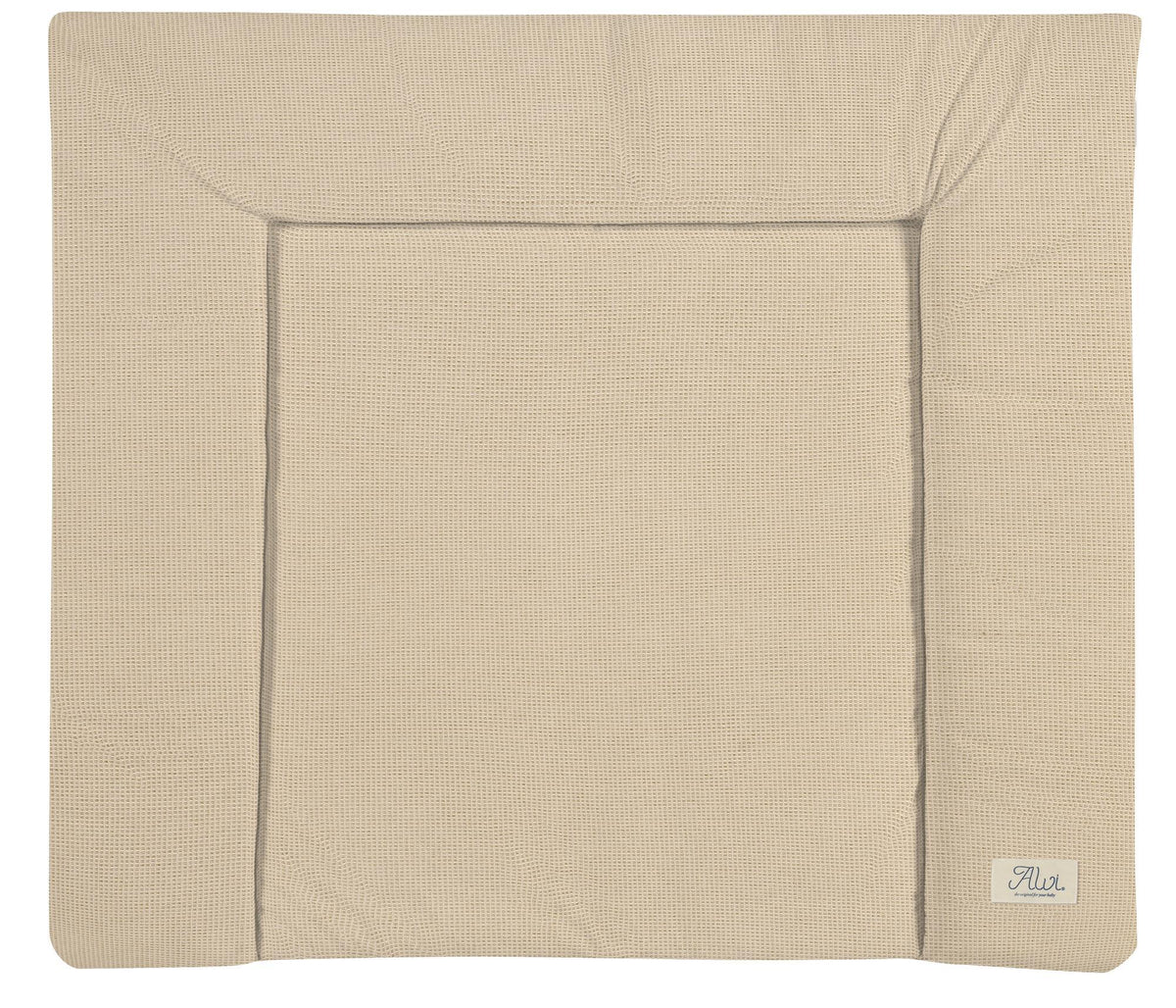 Wickelauflage wattiert Special Fabric - Waffle piqué