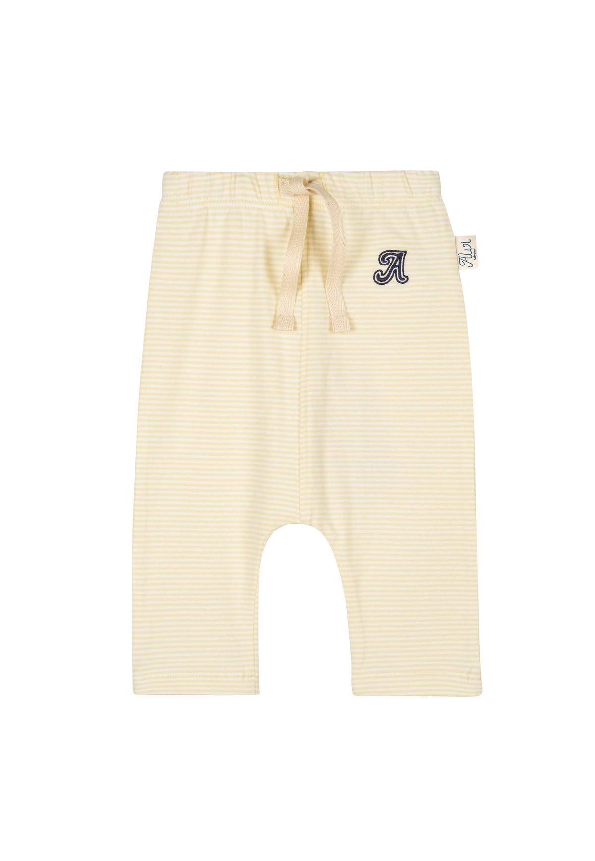 Streifenhose - Vanilla-White