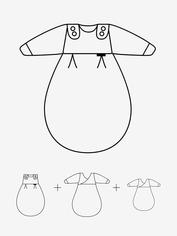 Baby-Mäxchen® 3-tlg. - Starfant