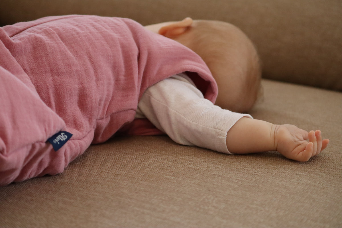 Ganzjahresschlafsack mit Beinen Mull - Fox Glove