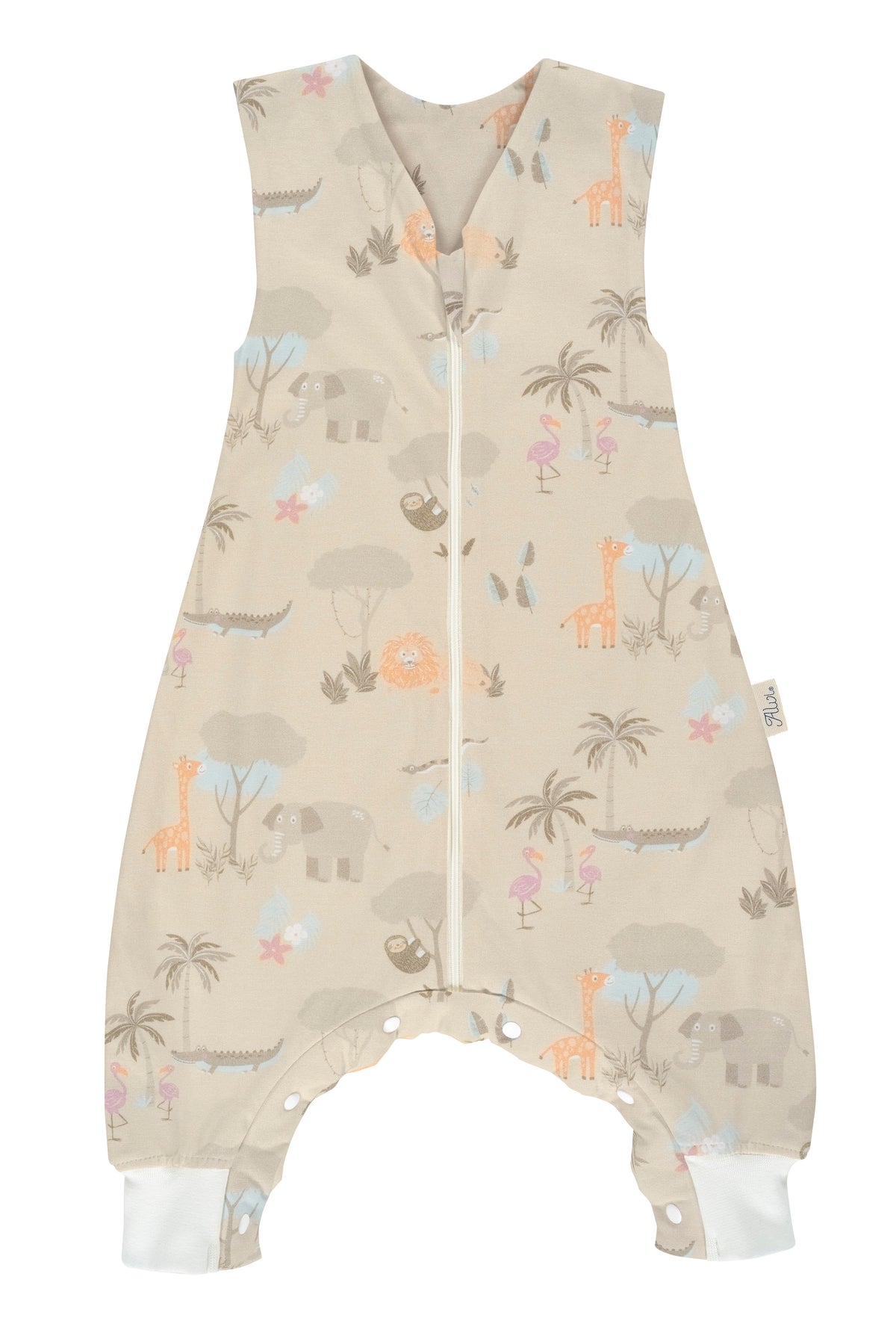 Schlafsack mit Beinen Light -  Jungle