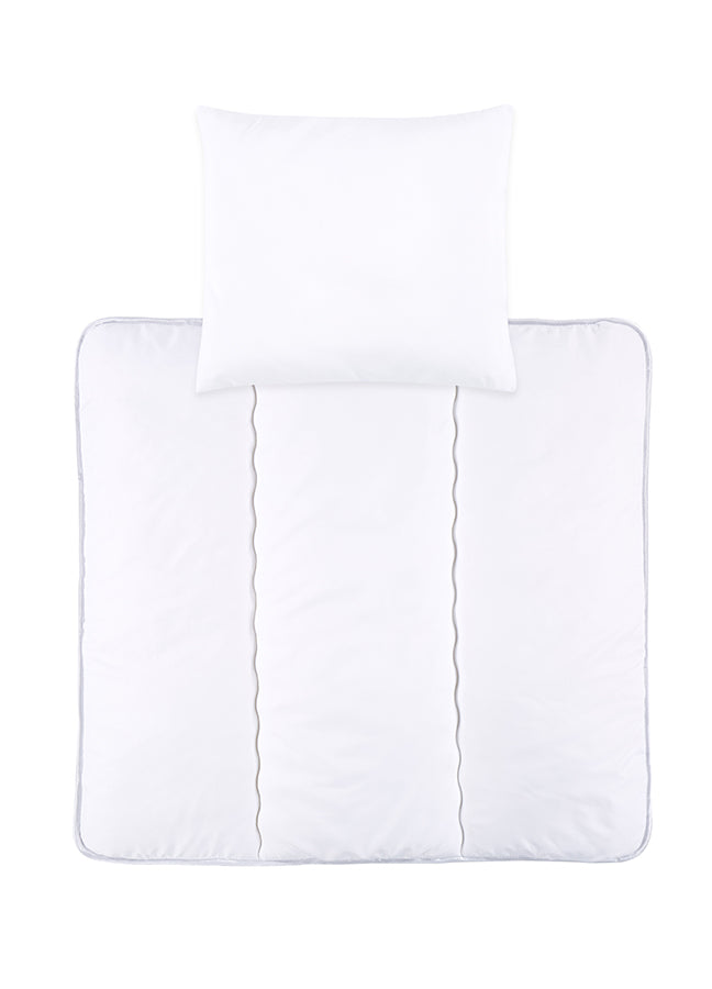 Mikrofaser-Steppbett-Set