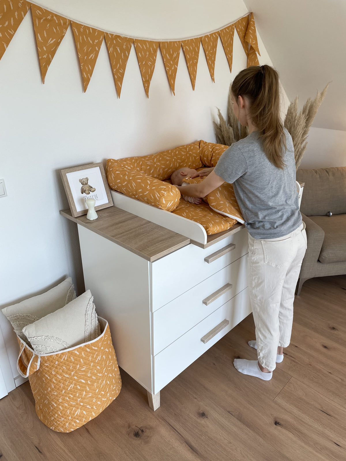 Schlummer-Lounge - Earth orange